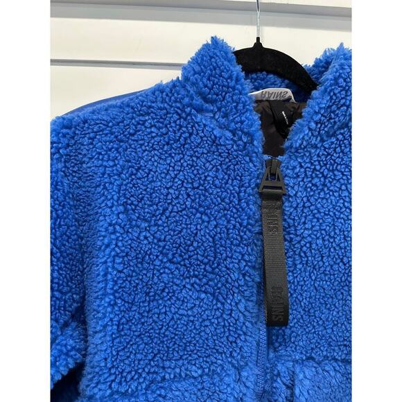 Rains x Free People Kofu Fleece Bomber Jacket - Picture 4 of 10